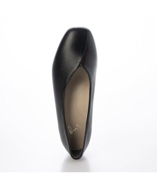 ing <ing>Vカットフラットパンプス ブラック
