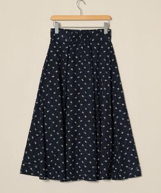 ONWARD Reuse Park 【組曲】スカート春夏 ネイビー