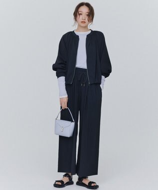 ANY 清涼リラックスブルゾン ブラック