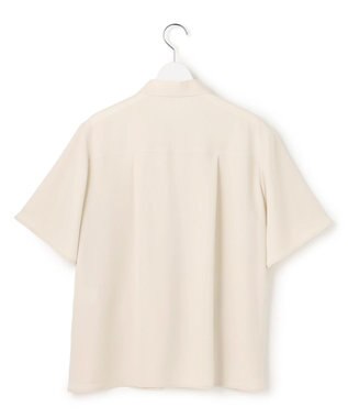 23区 【先行予約】ストレッチジョーゼット ボウタイ ブラウス ベージュ系