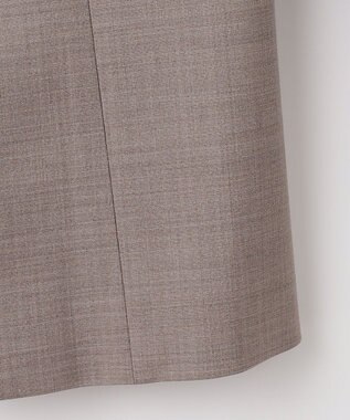 J.PRESS LADIES L 【セットアップ対応】BAHARIYE PINHEAD ノーカラー ジャケット ブラウン系