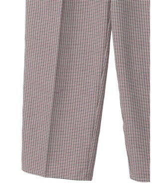 Green Parks 柄テーパードパンツ Gunclub Check