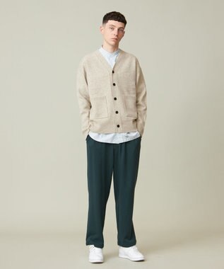 J.PRESS YORK STREET 【UNISEX】NEW ENGLAND ニットカーディガン ベージュ系