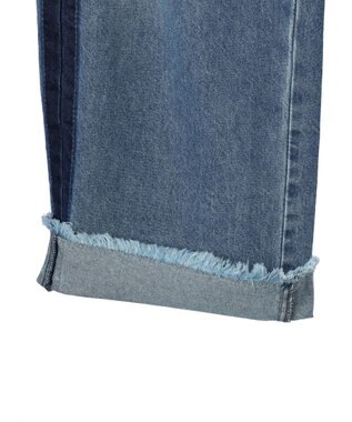 earth music&ecology サイドラインデニムパンツ Medium Indigo