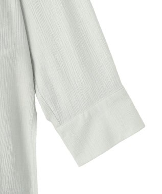 AMERICAN HOLIC 楊柳バンドカラーシャツ Mint