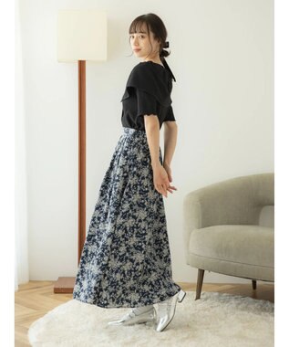 earth music&ecology ビッグカラーカットプルオーバー Black