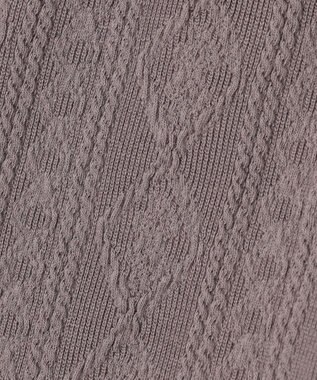 ANY KIDS ケーブルジャガードレギンス チャコール