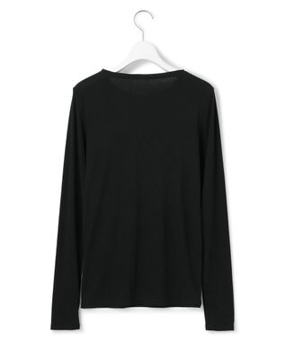 23区 S 【滝沢眞規子さん着用/洗える】シアーレイヤード カットソー ブラック系