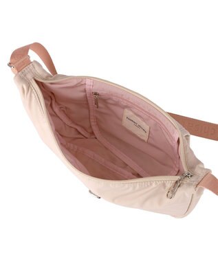 tsumori chisato CARRY ネコメタル ショルダーバッグ ベージュ