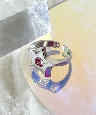 WEGO Lストーンモチーフリング