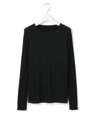 23区 S 【滝沢眞規子さん着用/洗える】シアーレイヤード カットソー ブラック系