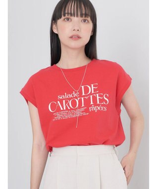 earth music&ecology ｓａｌａｄｅ　ＤＥ　ＣＡＲＯＴＴＥＳ　ｒａｐｅｅｓノースリＴ Red