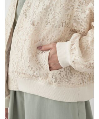 earth music&ecology リバーシブルＭＡー１ Ivory