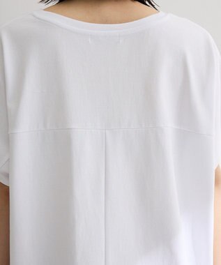 Green Parks 超冷感ドロストフレンチプルオーバー Off White