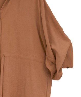 YECCA VECCA 【UVカット】2way袖バルーンワンピース Orange