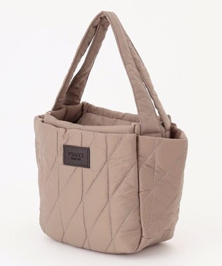 Y'SACCS 【Y’SACCS vous et】キルティングボックストート　Sサイズ ベージュ