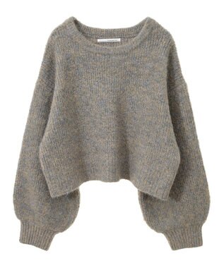 Green Parks ・ＥＬＥＮＣＡＲＥ　ＤＵＥ　ミックスシャギーニット Beige