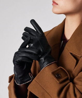Paul Smith シグネチャーストライプ パイピング グローブ