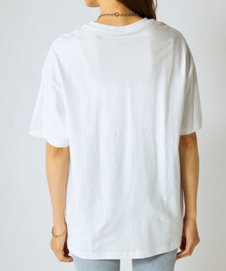 OP／FILA 【Ocean Pacific】かすれプリントTシャツ ホワイト