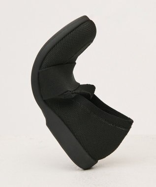 steppi “撥水＆洗えるニットシューズ” KIDS スリップオン シューズ ブラック