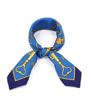 伝統横濱スカーフ】鍵 小判 シルクスカーフ / Marca | ファッション