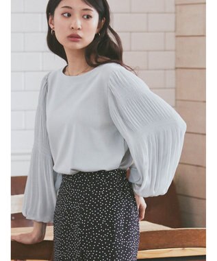 earth music&ecology マジョリカプリーツプルオーバー Mint