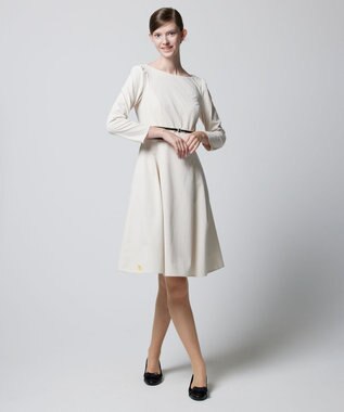 TOCCA 【消臭＆洗える】HOLY RIBBON ドレス ベージュ系