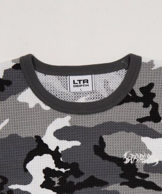 WEGO 【ユニセックス着用ITEM】ワッフルロゴT（長袖） 柄1