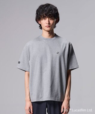 JOSEPH HOMME 【WEB限定】【スター・ウォーズ 】 JOSEPH HOMME スター・ウォーズ / リラックスフォルム クルーネックワッペンＴシャツ ライトグレー系