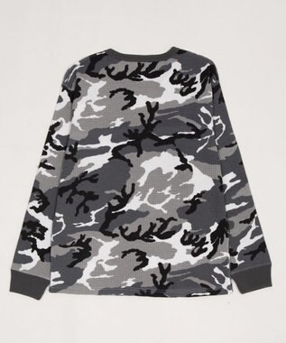 WEGO 【ユニセックス着用ITEM】ワッフルロゴT（長袖） 柄1