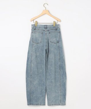 組曲 L 【加藤ローサさん着用】ライトデニムカーブパンツ ブルー系