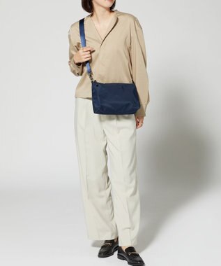 Y'SACCS 【Y’SACCS vous et】ドットジャカード マルチウェイトート Sサイズ ネイビー