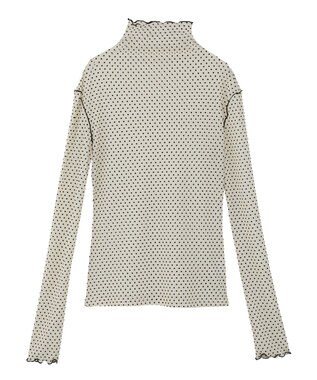 Green Parks ・ＡＮＤＳＥＡＲＣＨ　ドットチュールハイネック Ivory