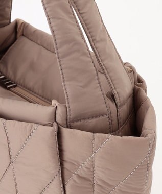 Y'SACCS 【Y’SACCS vous et】キルティングボックストート　Sサイズ ベージュ