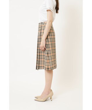 DAKS ウールボイル チェックキルト スカート ハウスチェック