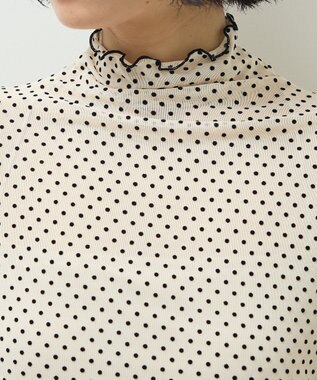 Green Parks ・ＡＮＤＳＥＡＲＣＨ　ドットチュールハイネック Ivory