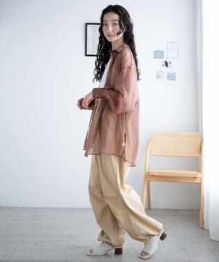 WEGO パラシュートパンツ ベージュ