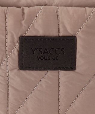 Y'SACCS 【Y’SACCS vous et】キルティングボックストート　Sサイズ ベージュ