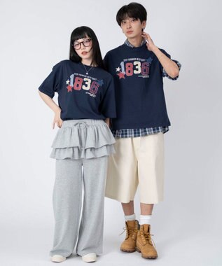 WEGO 【ユニセックス着用ITEM/XSSMLXLサイズ展開】アソートグラフィックBIG　T（SS）-2 柄40