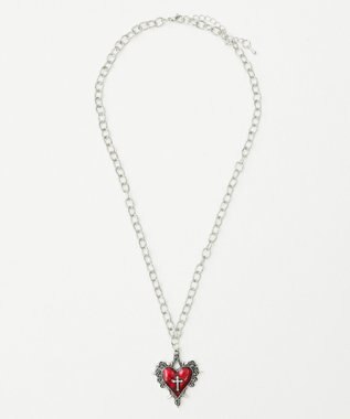 WEGO Lセイクリッドハートネックレス レッド