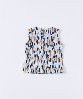 TRICOTE DOT BABY TOPS/ドットベビートップス 31L.BLUE