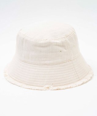 WEGO フリンジバケットハット ホワイト