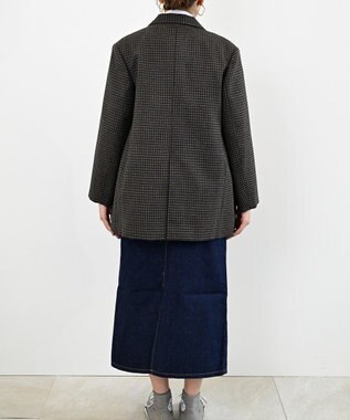 FORFORMO Double Jacket ダブルジャケット チェックブラウン