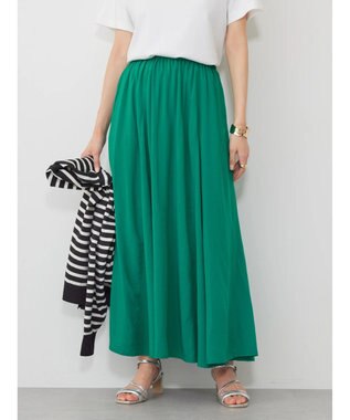 AMERICAN HOLIC サラックールギャザースカート Blue Green