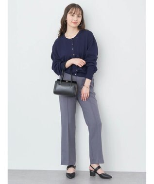 earth music&ecology ＵＶカット加工　ベーシックカーディガン Navy