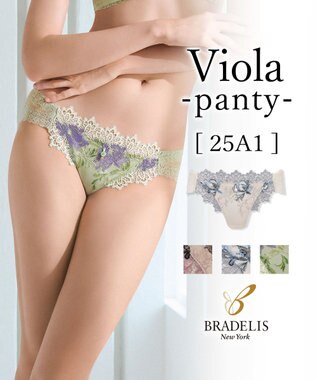 BRADELIS New York 【BRADELIS New York】ヴィオラスタイルパンティ25A1 リーフグリーン