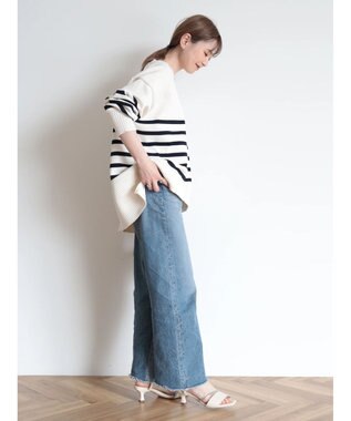 AMERICAN HOLIC エコカルットＶネックプルオーバー Border