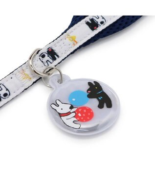 PET PARADISE リサとガスパール 反射チャーム付き リード 《ひよこ》 ＳＳ～Ｓ 小型犬 反射チャーム付き