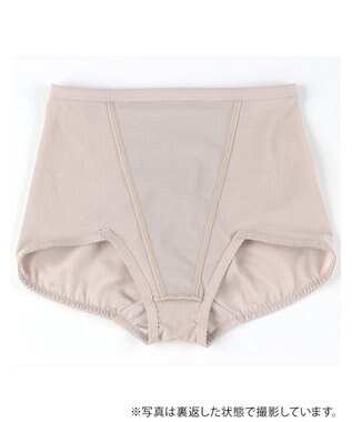 Wing ガードル ソフトな着用感 綿混素材(身生地部) おなか押さえ ショート丈 NV0760 ウイング／ワコール ブラウン