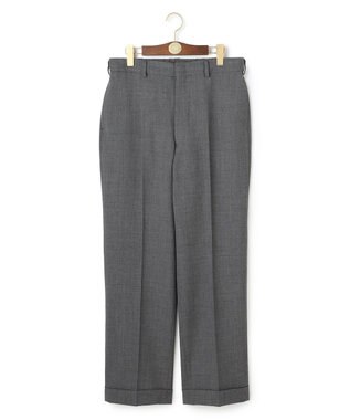 J.PRESS MEN 【J.PRESS ORIGINALS】Hight Twist Hopsack Spindle New Piped Stem Slacks / Japan Made グレー系